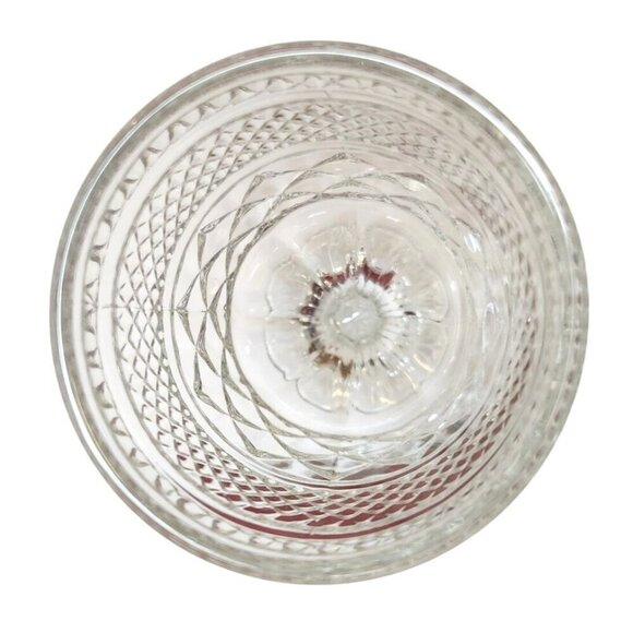 Vintage Wexford by Anchor Hocking Diamond Point Claret Goblet Wine Juice Glass - Picture 6 of 8